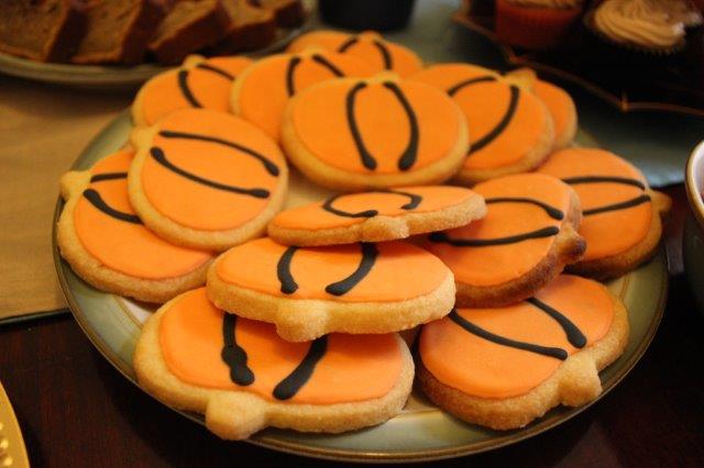 Gluten free pumpkin shaped biscuits #shop