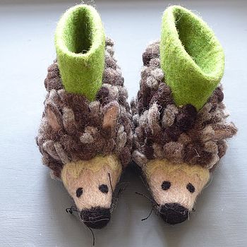 Hedgehog Slippers