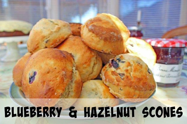 blueberry hazelnut scone recipe